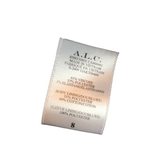 NEW A.L.C Gray Chadwick Oversized Pinstripe Blazer - Picture 10 of 15